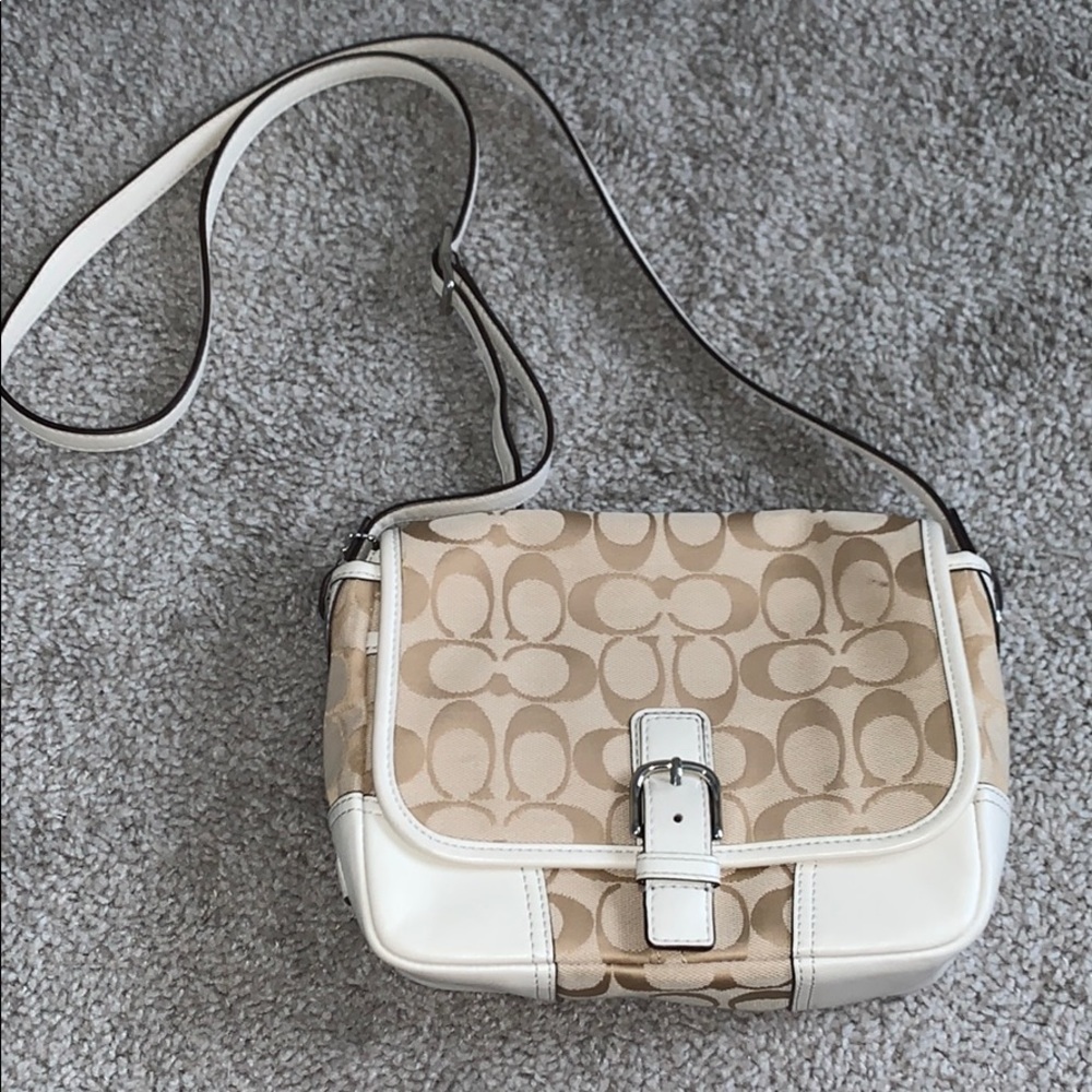 COACH cross body purse